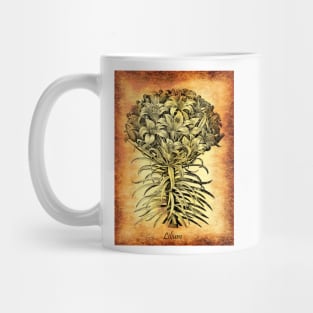 Lily - Flowers - Botanical Mug